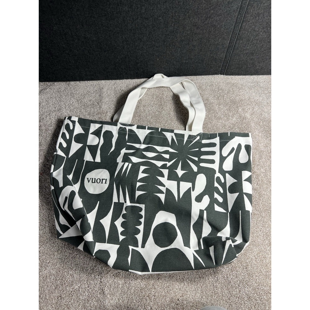 Vuori Tote Bag Abstract Print Large Size NWOT Hold Many Items